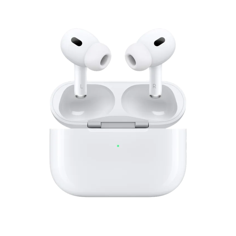 Bluetooth Headphones with Charging Case Pro 2– White