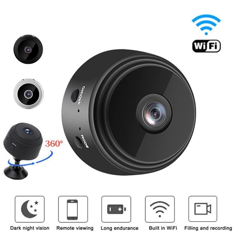 Rechargeable Wi-Fi Enabled CCTV Live Camera upto 128GB Support