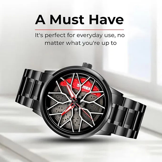 Gyro Men's Wheel Watch